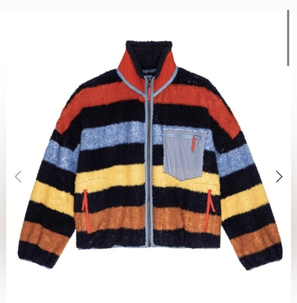 The GREAT. Striped Fleece - Picture 3 of 7